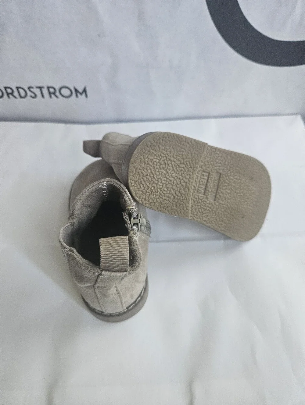 Toddler Boots Girls Tan With Glitter H&M Girls Size 20-21 US5